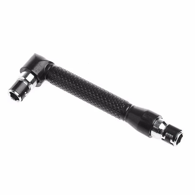 1 X Acier Carbone En Forme De L Double Tête Tournevis Bits Clé Utility Outil for