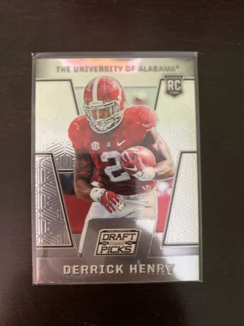 DERRICK HENRY 🔥 Rookie Card! 2016 Panini Prizm Draft Picks #108 Alabama! RC 👑