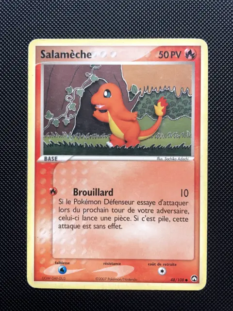 Pokemon Card Salameche 48/108 EX Guardians of Power Block EX FR