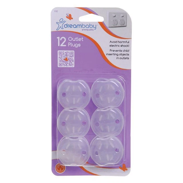 12x Protective Baby Child Safety Power Board Covers Socket Outlet Point Plug