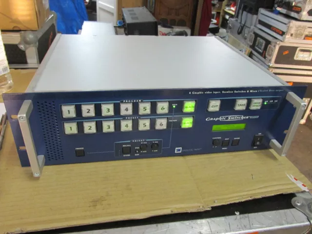 Analog Way Graphic switcher GSW 611-R seamless graphic switcher