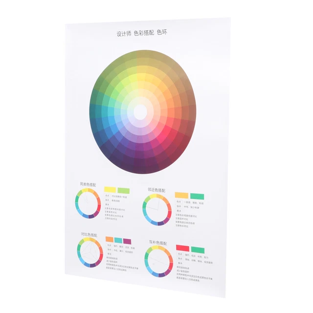 COLOR RECOGNIZE WHEEL Color Wheel Chart Color Identify Chart Color ...