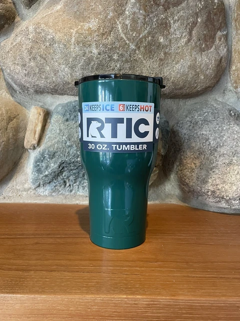 NEW RTIC 30 oz Tumbler Hot Cold Double Wall Vacuum Insulated Green 2