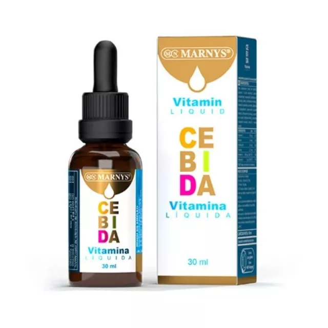 Marnys - Vitamines C E D I B A Liquide Enfants - 30 ml - Marnys