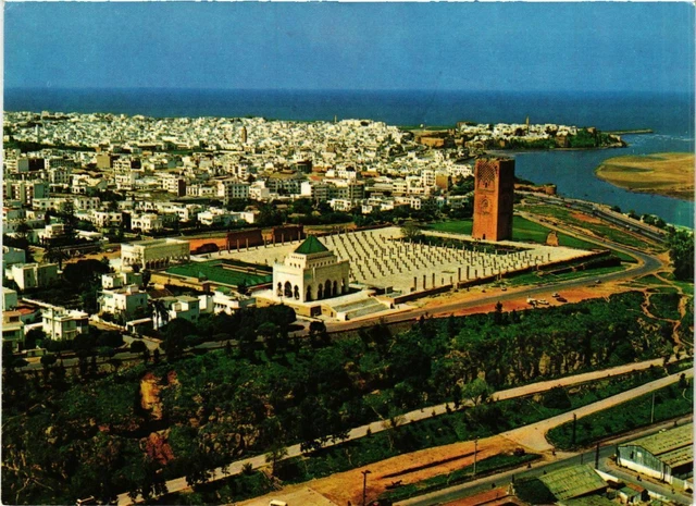 CPM AK MAROC RABAT-Le Mausolée Mohammed V (343054)