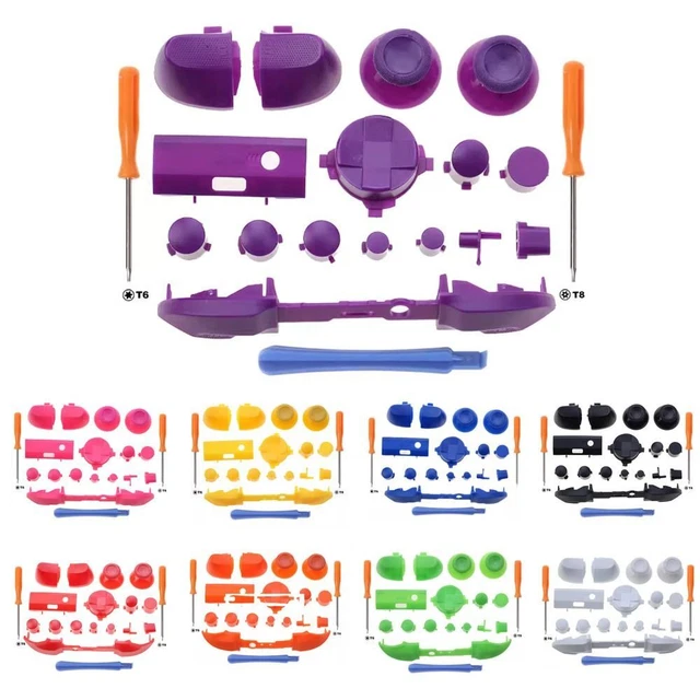 Pulsanti Set Completo Di Ricambio Bianco EXtremeRate Per Triggers Buttons And Screwdriver Tools For Steam - Foto 2