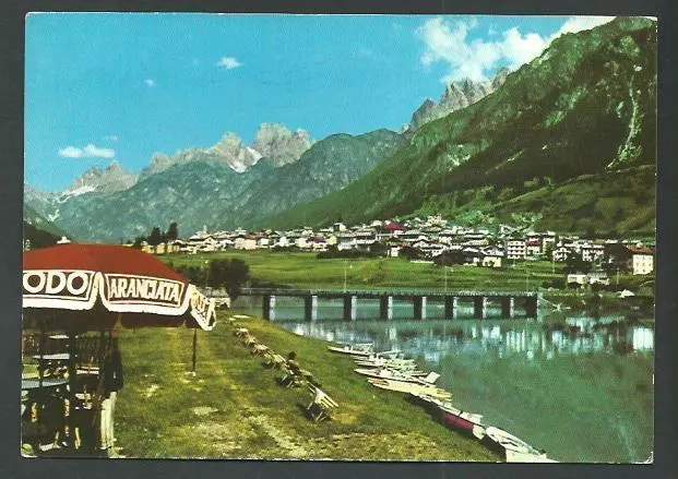 Auronzo di Cadore ( Belluno ) -  cartolina viaggiata 1964