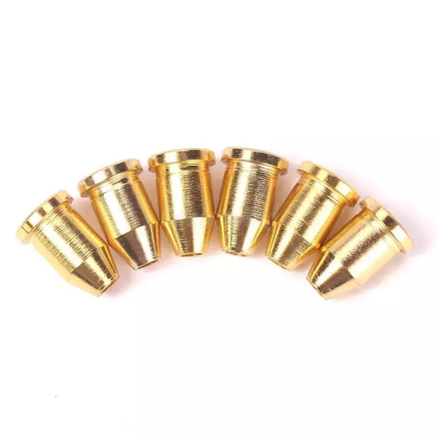 New 6 Ferrules Metal Gold - 1/4 " for Guitar TELECASTER