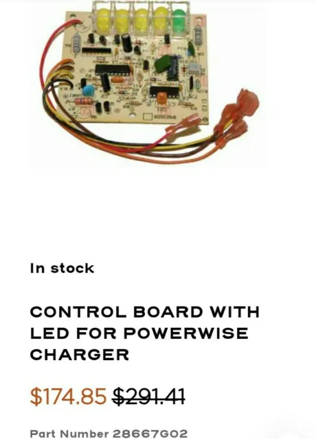 EZGO Control Board LEDS Powerwise 28667G02 Motherboard Textron TXT Medaillengewinner st 2