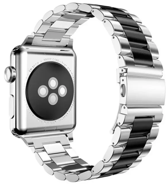 🇮🇹 Cinturino per Apple Watch 49/45/44/42 mm, in Acciaio Inox Serie 8 7 SE 6 5 3
