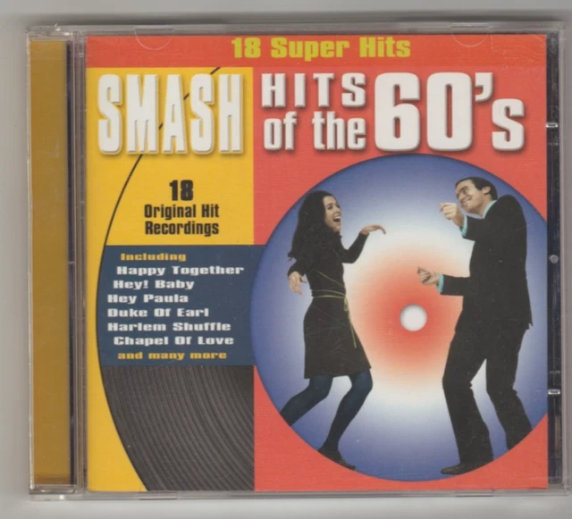 SMASH HITS OF The 60 s CD Turtles Archies Dixie Cups Lee Dorsey Shangri smash-hits-of-the-60-s-cd-turtles-archies-dixie-cups-lee-dorsey-shangri