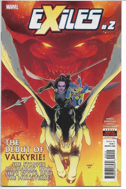 Exiles #2 1st full Tessa Thompson MCU Valkyrie Marvel 2018 VF/NM