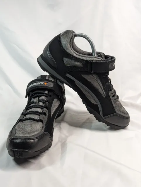 Men's Muddyfox Tour 100 Low Size UK 9 Black Charcoal Cycling Shoes