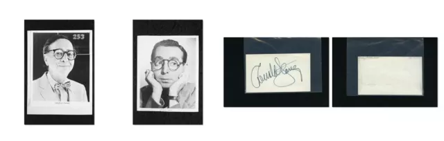 Arnold Stang - Signed Autograph and Headshot Photo set