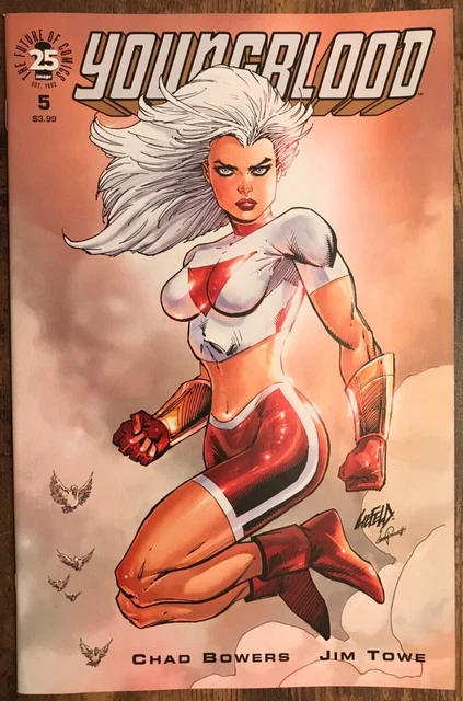 Youngblood Vol 6 #5 Bowers Towe Reborn Liefeld Variant B Image NM/M 2017