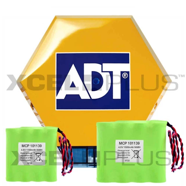 Batteria Sirena per ADT Dummy Bell Box - Decoy Solar Live Allarme Lampeggiante LED