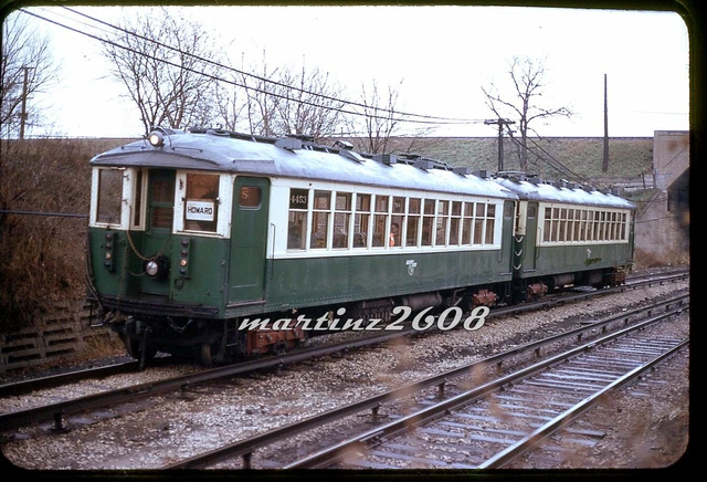 (Db) Orig Traction/Trolley Slide Chicago Transit Authority (Cta) Scene 2