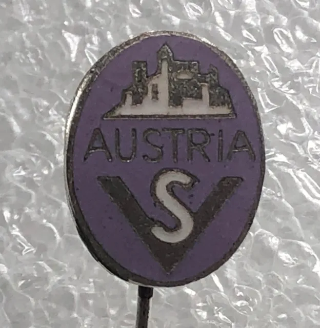 Austria   Football Fussball Badge Abzeichen Needle Sv Austria Salzburg