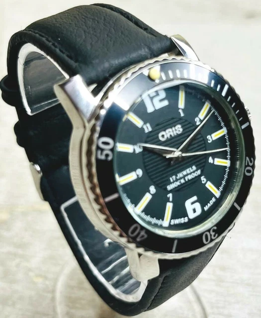 VINTAGE HANDWINDING 17 J Swiss Movement Refurbished Stainless Steel