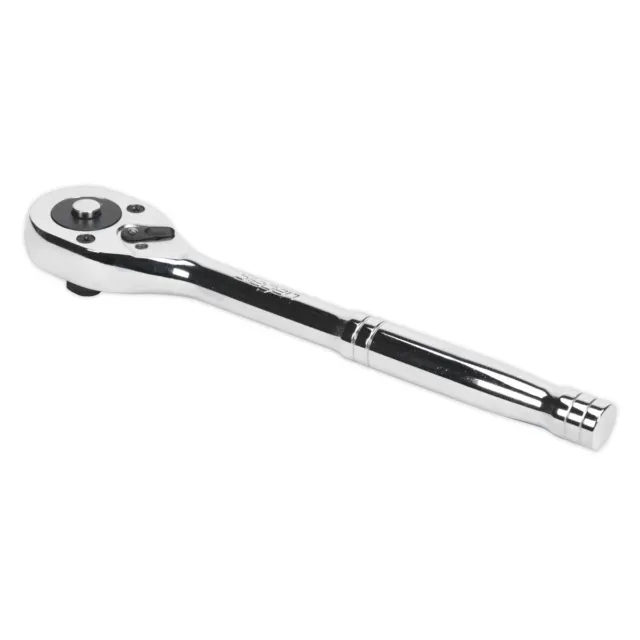 Siegen S0706 Ratchet Wrench 1/2"Sq Drive Pear-Head Flip Reverse