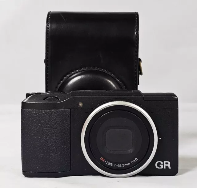 #Ricoh GR II Compact Digital Camera 16.2MP+CASE(s/n 09105468)