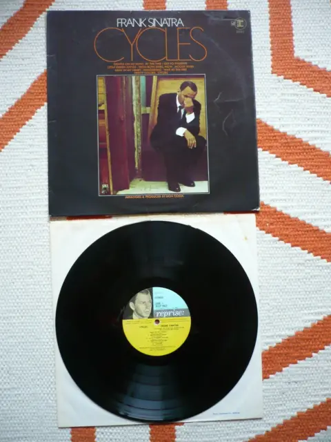 Frank Sinatra Cycles Vinyl UK 1968 Reprise 1st Press A2T/B1T Stereo LP