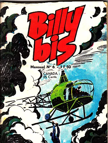Billy Bis N°6 De Decembre 1972 Editions Jeunesse Et Vacances