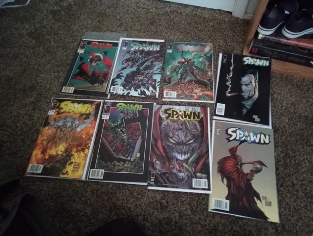 Spawn Newsstand Lot of 14 Mostly NM Some FN/VF Low Print Run Solid Books Rare