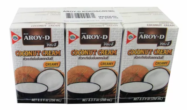 [6x 250ml] Crema di cocco AROY-D con crema di cocco E435