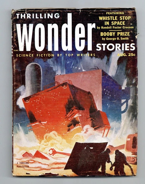 Thrilling Wonder Stories Pulp Aug 1953 Vol. 42 #3 GD 2.0