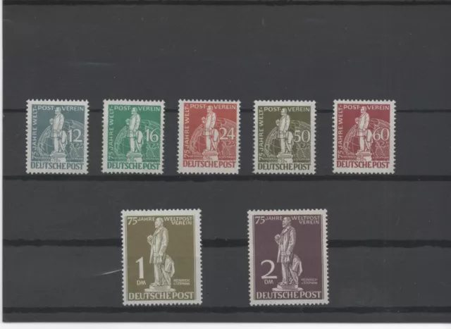 ALLEMAGNE.BERLIN 1949 TIMBRES NEUF**75e ANNI. DE L'U.P.U. Y&T N° 21 au N° 27 (7V