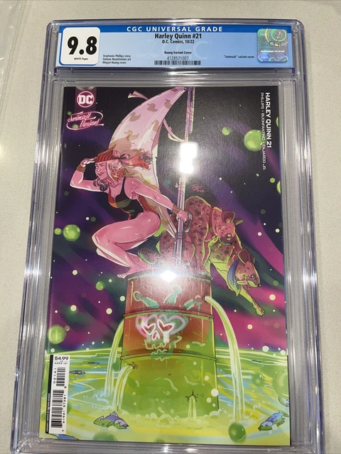Harley Quinn #21 DC Comics 2022 Cover D Huang Swimsuit Variant CGC 9.8