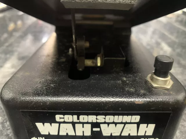 Original Vintage Colorsound - Wah-Wah Pedal Guitar Effects Pedal