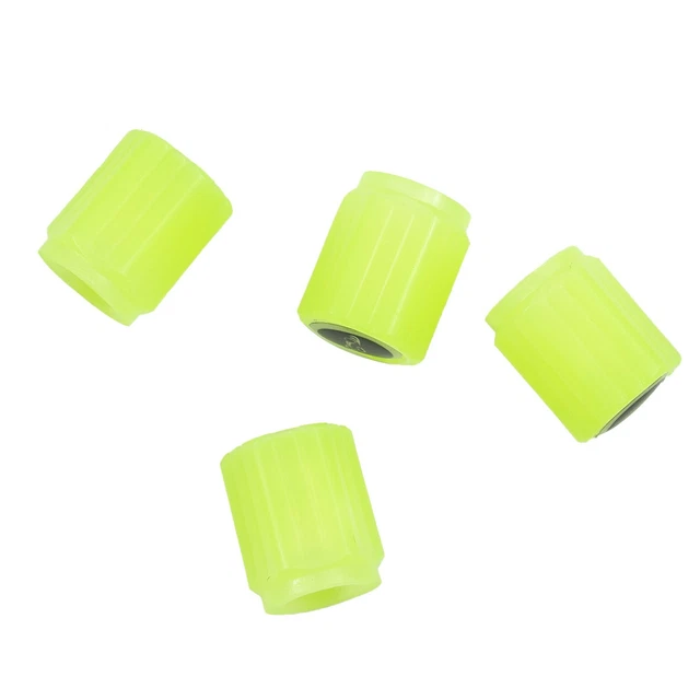 4 pz tappo valvola pneumatici auto fluorescente valvola pneumatico luminoso tappo stelo universale