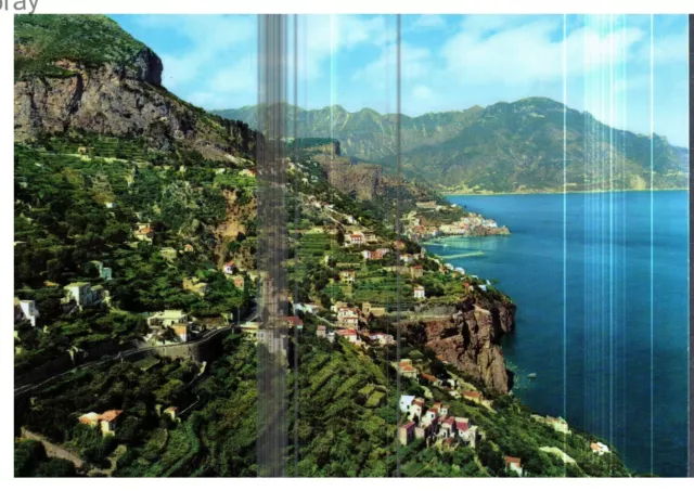 Nice Vintage Photo Postcard - Coast Of Amalfi     Italy
