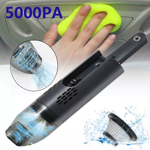 Cordless Hand Held Vacuum Cleaner Small Mini Portable Car Auto Home Wireless Gel