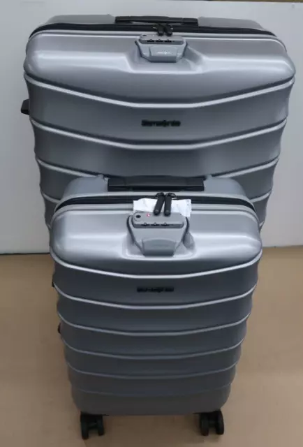 Samsonite Amplitude 2-piece Hardside 27 & 20 Luggage Set 360 TSA Lock Blue