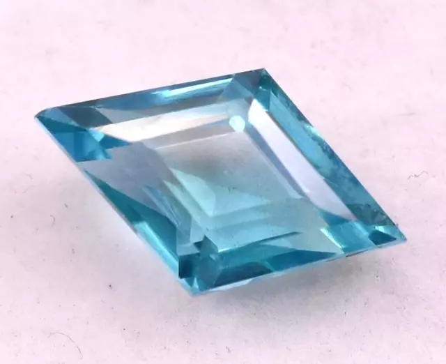 Natural Bi-Color Parti Sapphire 5.10 CT Attractive Fancy Shape Loose Gemstone A+