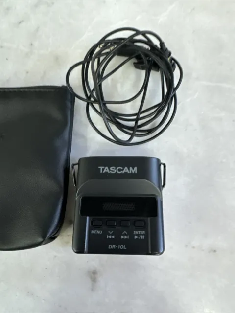 Tascam DR-10L Digital Audio Recorder With Lavalier Case
