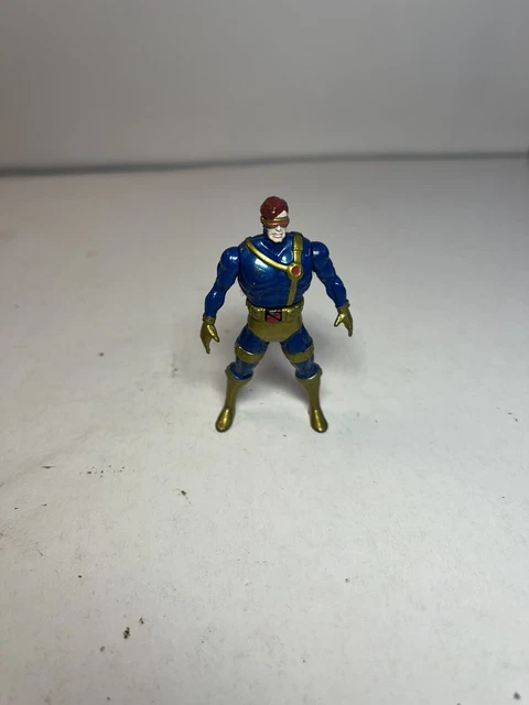 Toy Biz Marvel Cyclops Heavy Metal Heroes Die-Cast Figures 2.5" 1994 2
