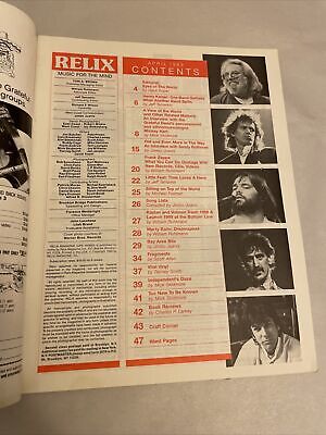Vintage Vol 16 No 2 Relix Music Magazine Little Feat Grateful Dead  Ms1759 2