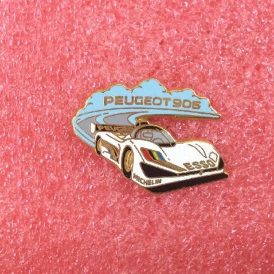 PINS PIN BADGE CAR PEUGEOT 905 ESSO MICHELIN 24H DU MANS 