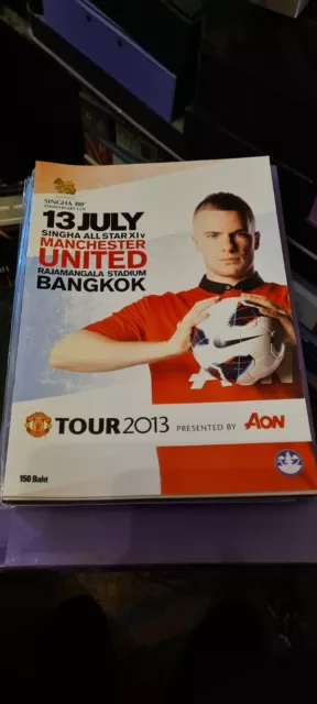 Tour 2013--Singha All Star XI vs Manchester United @Bangkok