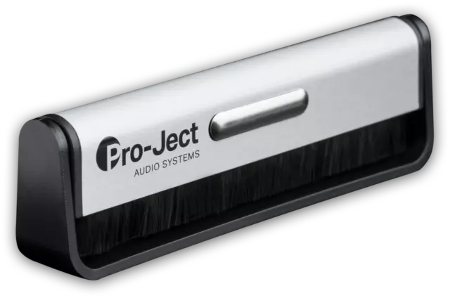 Pro-Ject Brush-It Record Brush. Anti Static Carbon Fibre Vinyl LP Cleaner. DECO