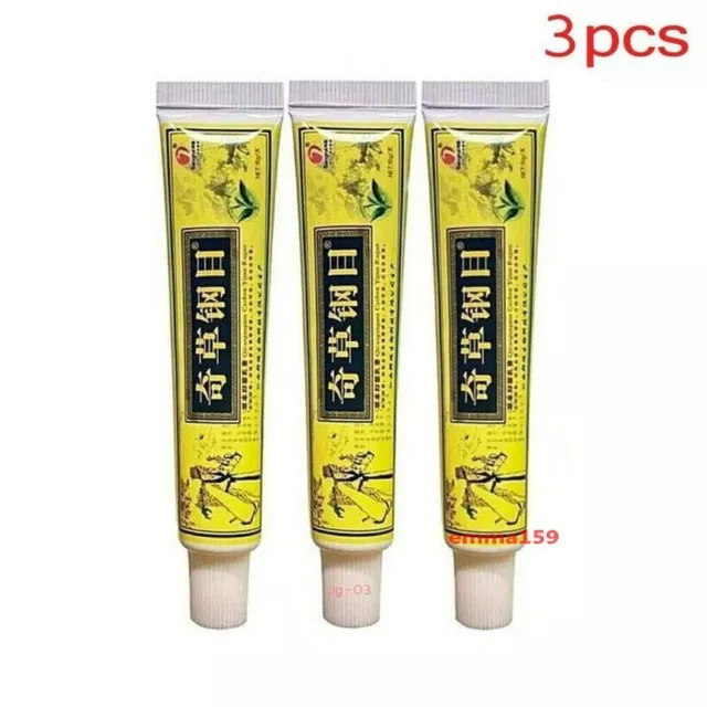 3pcs Eczema Cream Natural Organic Herbal Skin Cream Healing Cream