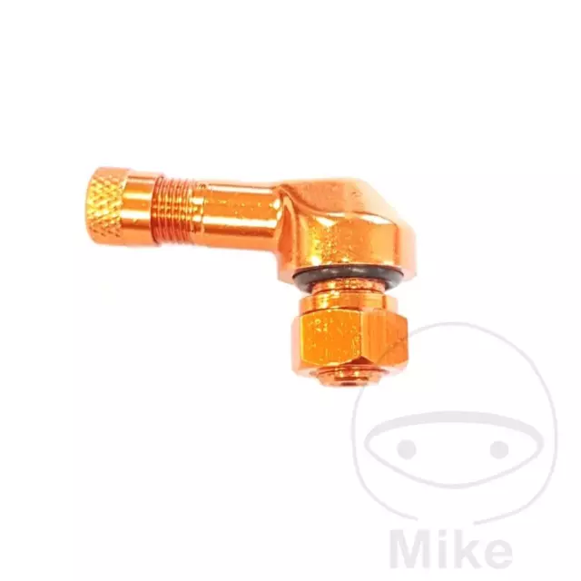 Valvola Pneumatico Moto Jmp Csc-Tv25Al - Or 8.3 Aluminium Arancio 8.3Mm