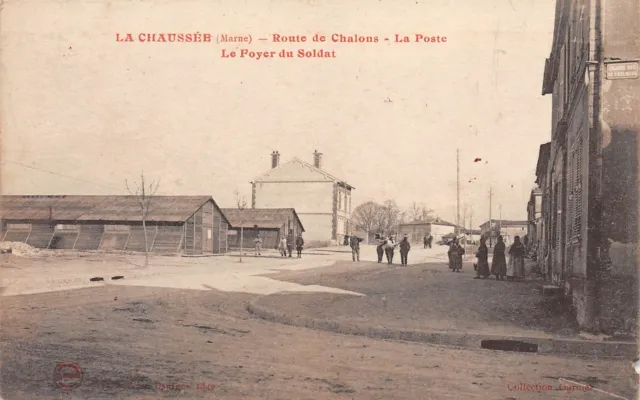 51-LA CHAUSS�E-Route de Chalons - La Poste-N 6005-D/0365