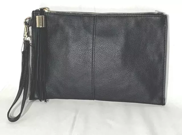INC Internaltional Concepts  Clutch Wristlet Purse Black  Brand New with Tag