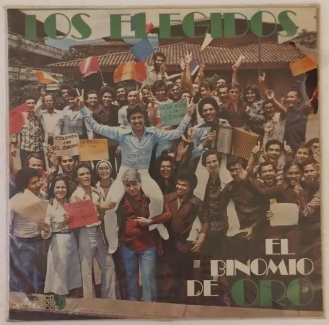 Poly Cover El Binomio De Oro Los Elegidos Costeno Eldz-2069 Colombia 1978 Vg+