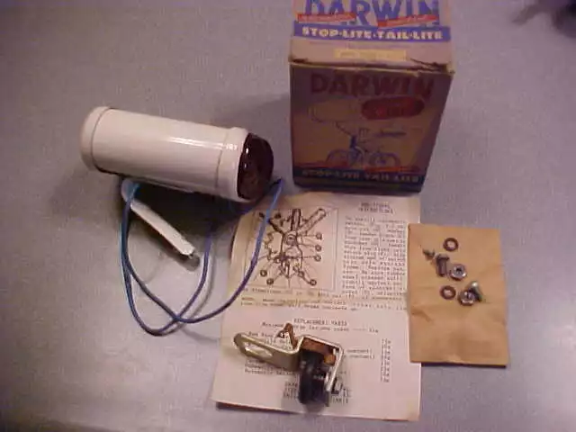 Darwin Tail Light Bicycle Schwinn Columbia Shelby Monarch Mercury  Accessory